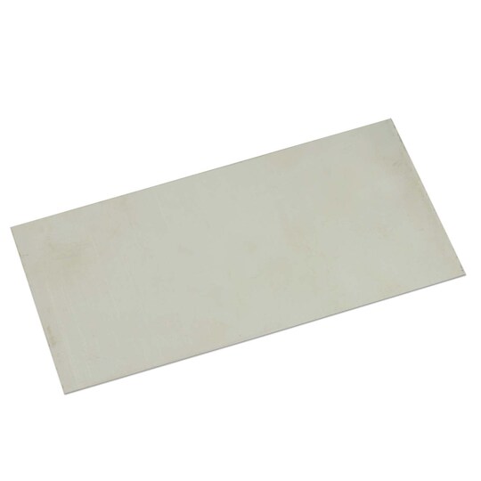 JewelrySupply.com; Nickel Silver Sheet 26 Gauge 6"x3" for Jewelry Making Unpolished (Mill) Finish; Category:Findings Assortments; Image:1